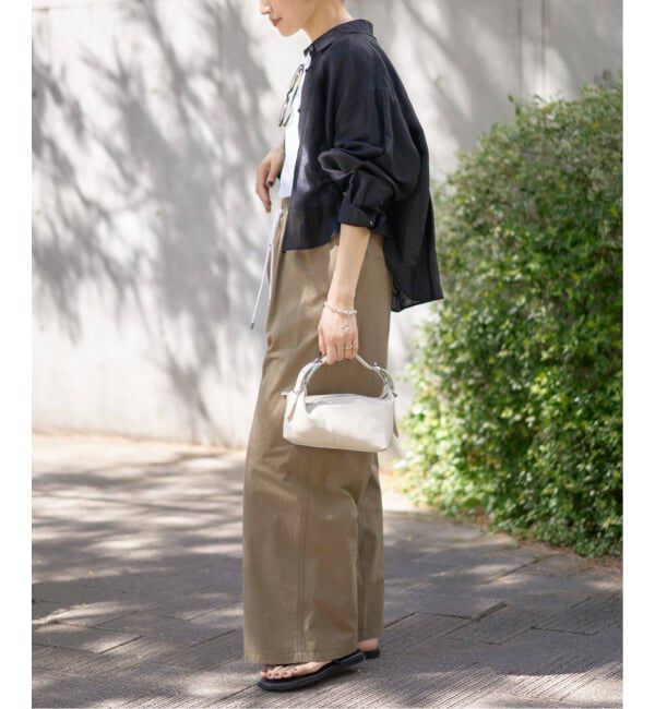 IENA「《追加》ラミーリヨセルショートシャツ」|シャツ・ブラウス|