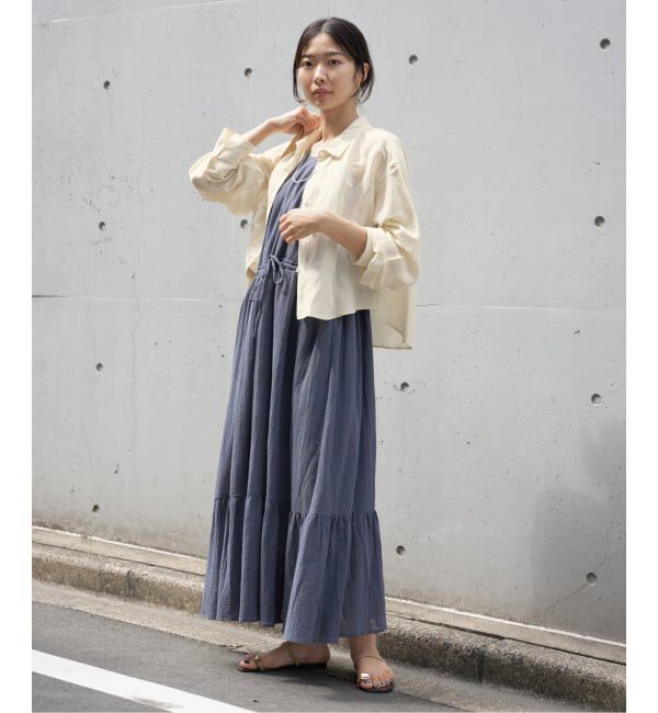 IENA「《追加》ラミーリヨセルショートシャツ」|シャツ・ブラウス|