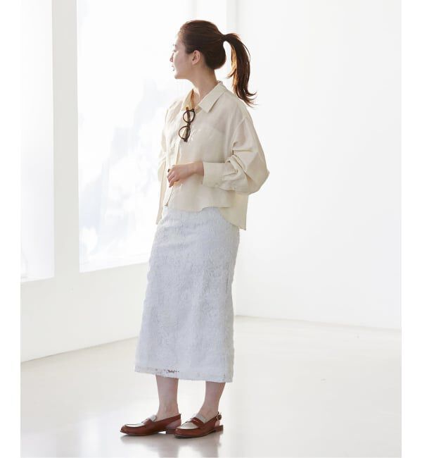 IENA「《追加》ラミーリヨセルショートシャツ」|シャツ・ブラウス|