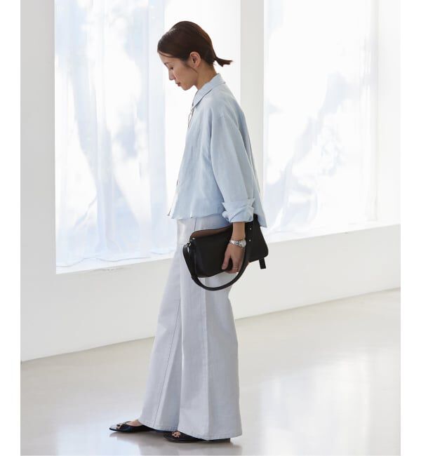 IENA「《追加》ラミーリヨセルショートシャツ」|シャツ・ブラウス|