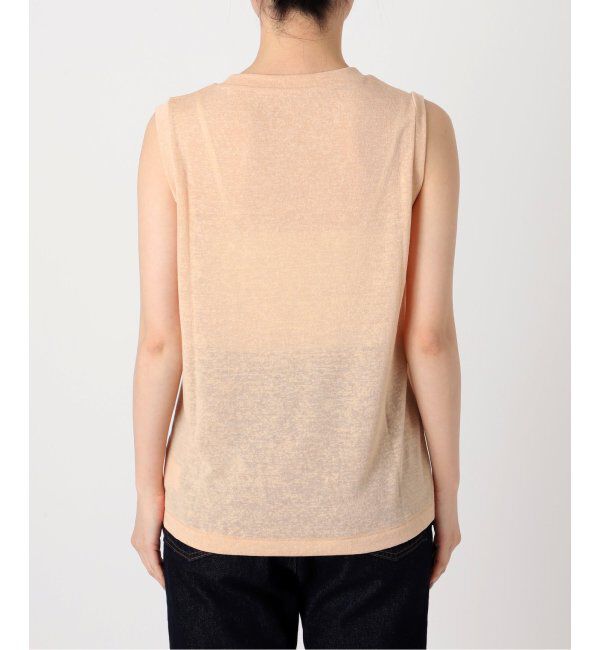 SLOBE IENA「《追加》スラブ天竺ノースリーブTEE」|Tシャツ・カットソー|