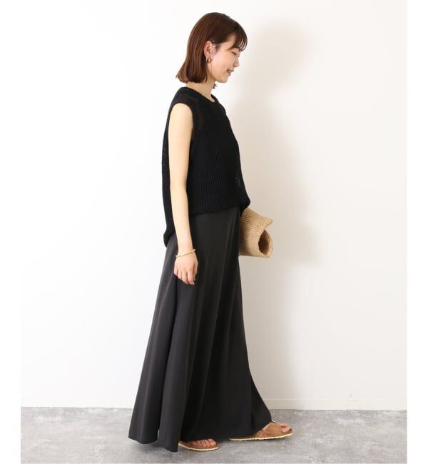 SLOBE IENA「《3サイズ展開/追加3》フィブリルマーメイドフレアスカート」|スカート|