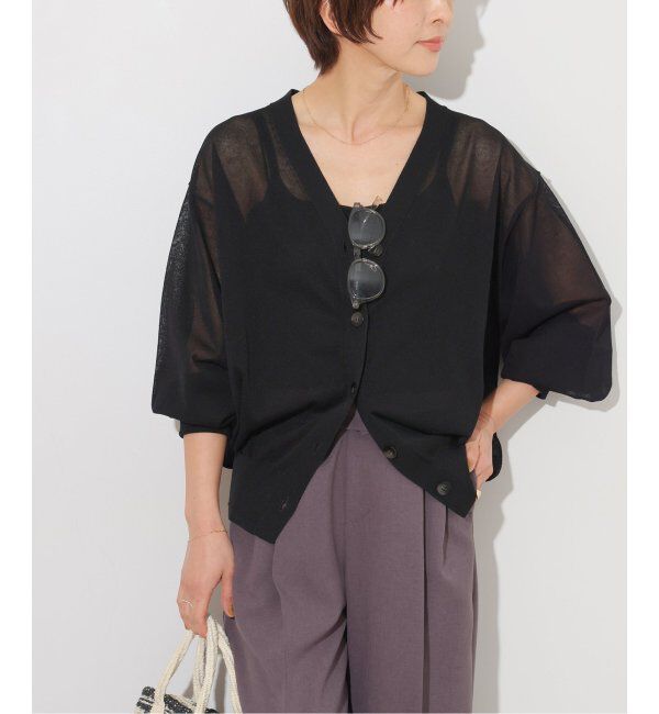JOURNAL STANDARD relume「《WEB限定追加》サマーニットVネックカーディガン」|カーディガン|