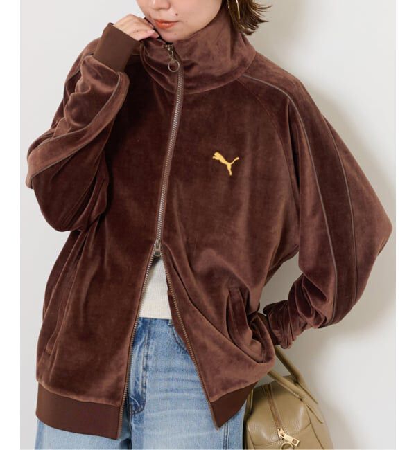 ジャーナルスタンダード　別注プーマ　トラックジャンパーオシャレな茶色　新品 別注【PUMA / プーマ】T7JKT（JOURNAL STANDARD relume）｜ルミネの