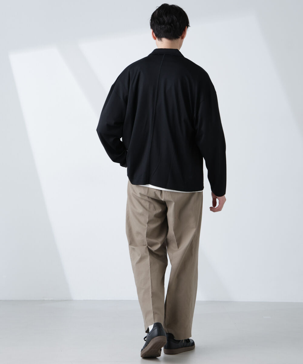 nano･universe「「ALL-DAYS COMFORT 100% WOOL」 シャツカーディガン」|Tシャツ・カットソー|