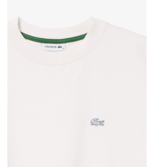 LACOSTE「クロップドクルーネックスウェット」|スウェット・ジャージ|