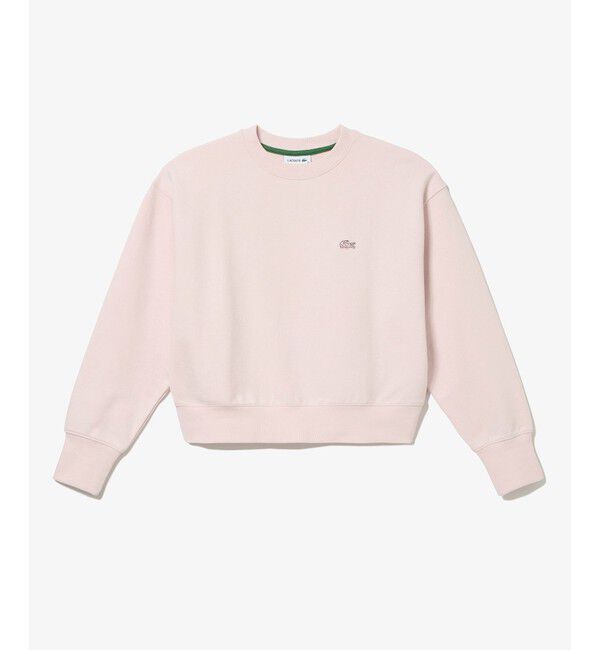 LACOSTE「クロップドクルーネックスウェット」|スウェット・ジャージ|