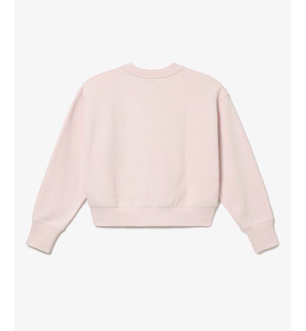 LACOSTE「クロップドクルーネックスウェット」|スウェット・ジャージ|