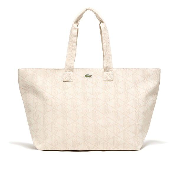 LACOSTE「サマーパック モノグラムビッグトートバッグ」|トートバッグ|