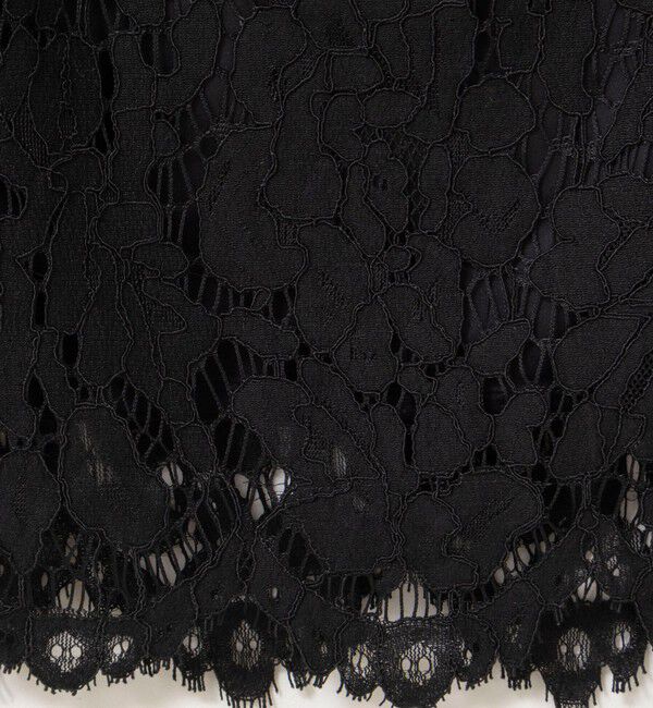 NOLLEY'S「クロップドワイドレースパンツ」|キュロット|