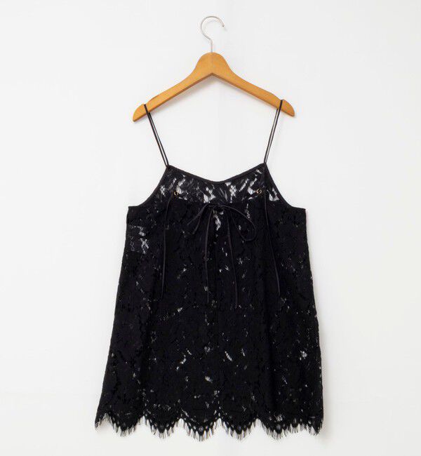 NOLLEY'S「ウォッシャブルレースビスチェ」|キャミソール|