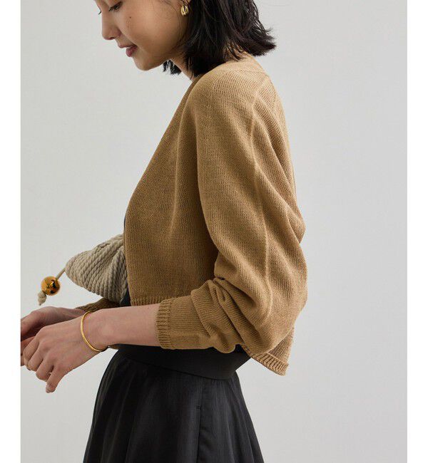 ROPE「ホールガーメント ボレロニットカーディガン」|ニット・セーター|