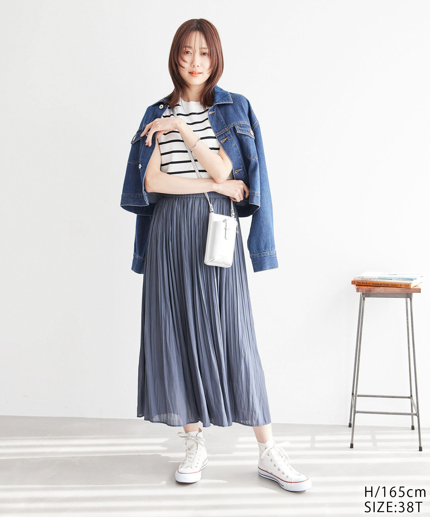 Rope&rsquo;Picnic「【新色追加】着丈が選べるエアリープリーツスカート」|スカート|