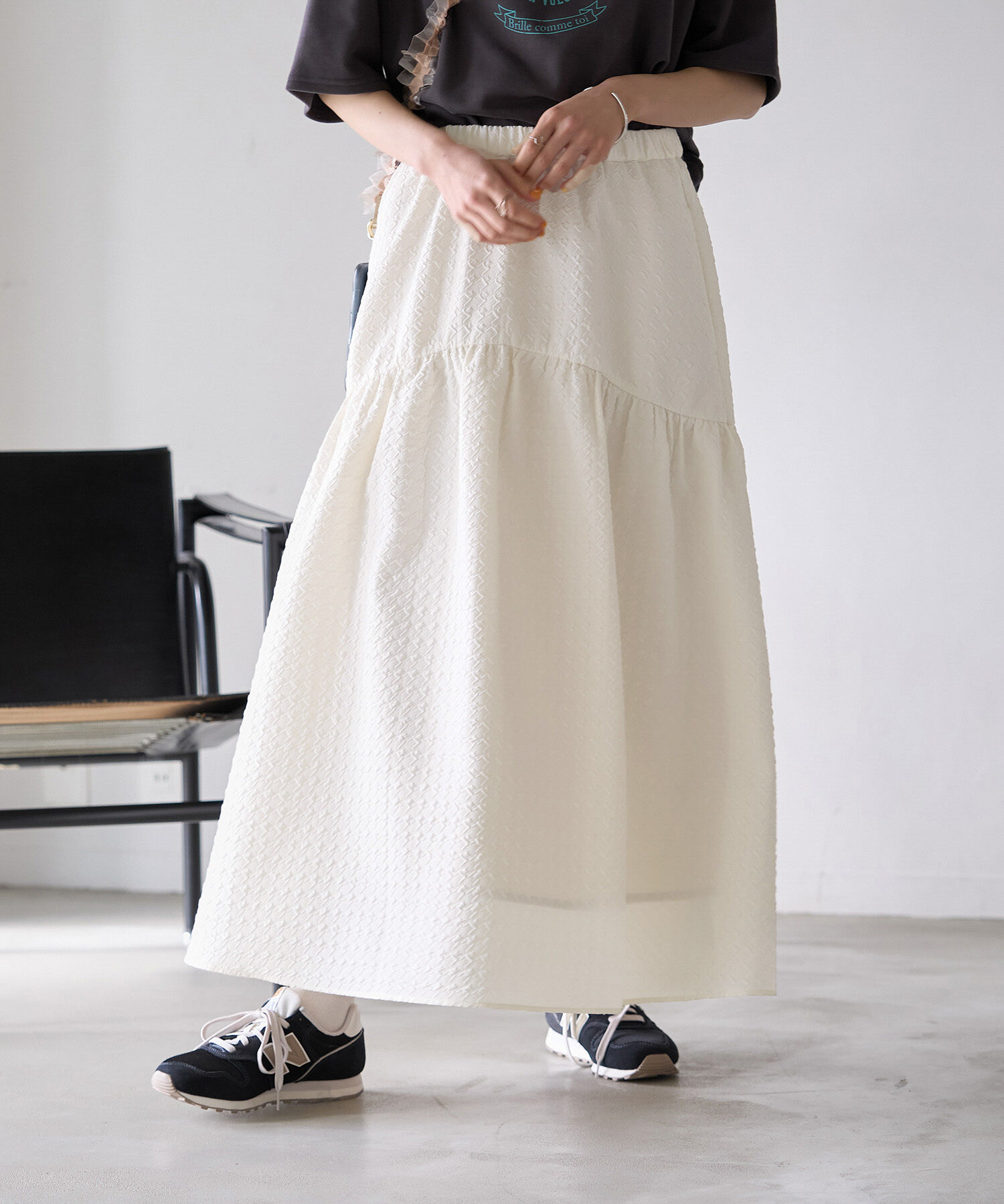ROPE' PICNIC R「ふくれジャガードスカート」|スカート|
