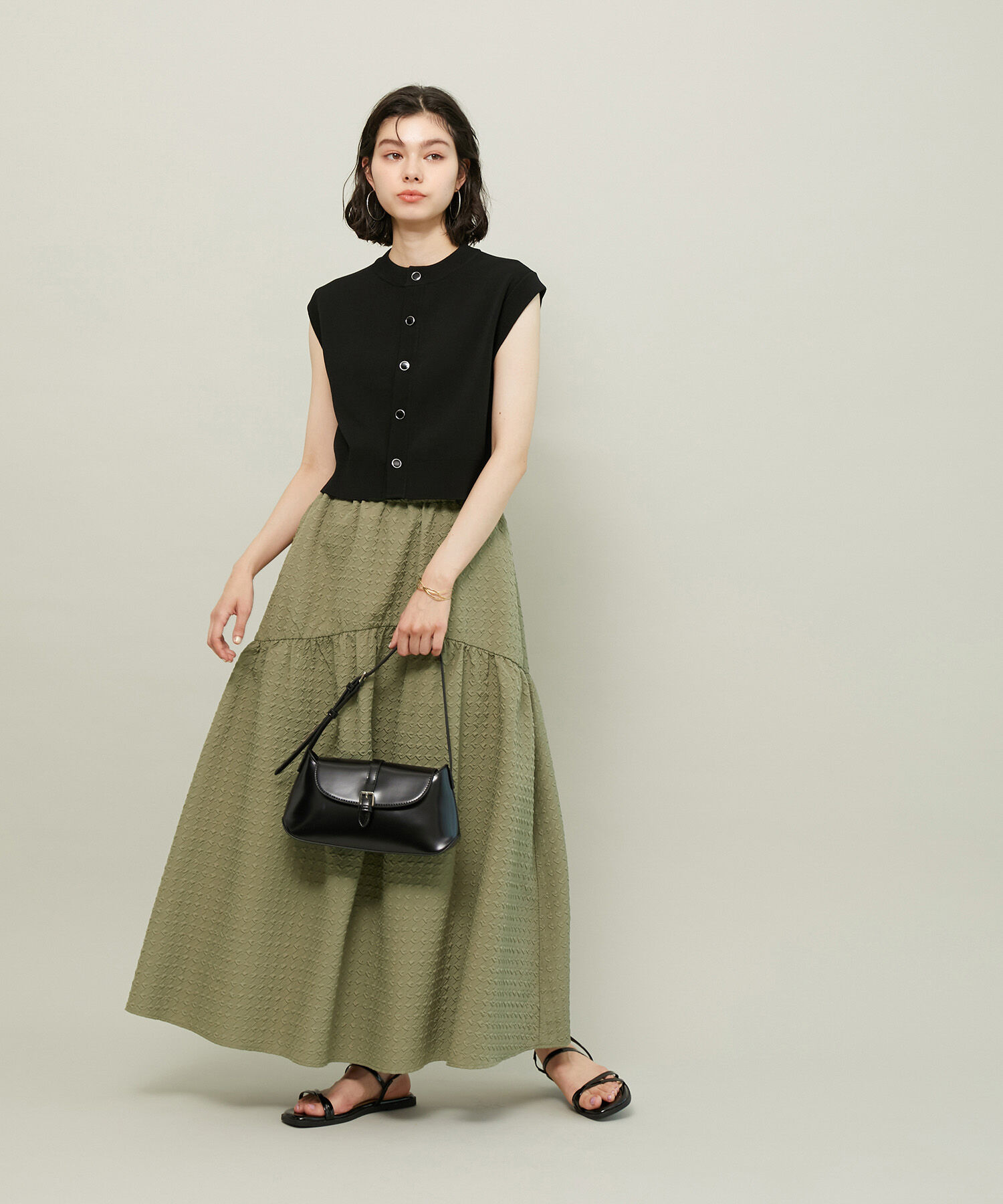 ROPE' PICNIC R「ふくれジャガードスカート」|スカート|