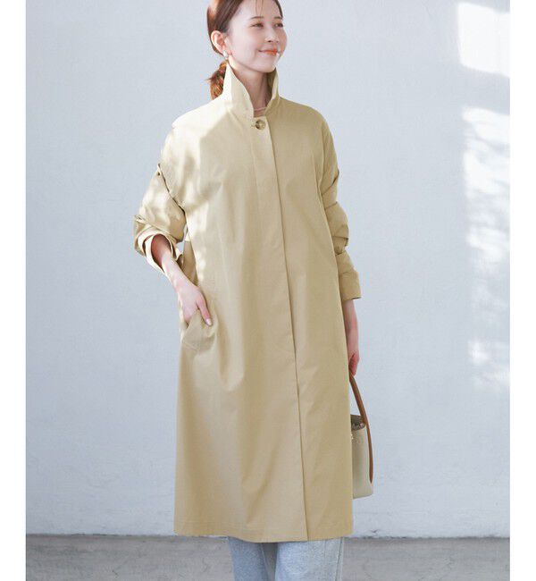 Rope&rsquo;Picnic「【撥水・花粉ガード】ステンカラーコート/スプリングコート」|ステンカラーコート|