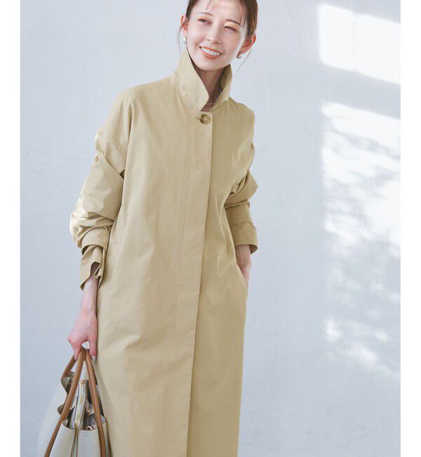 Rope&rsquo;Picnic「【撥水・花粉ガード】ステンカラーコート/スプリングコート」|ステンカラーコート|