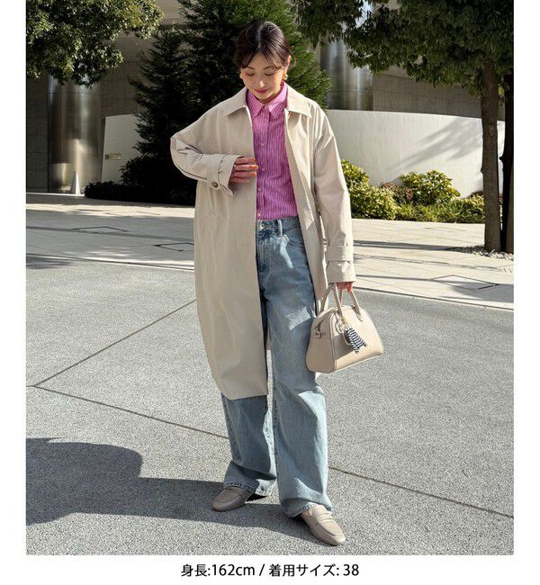 Rope&rsquo;Picnic「【撥水・花粉ガード】ステンカラーコート/スプリングコート」|ステンカラーコート|