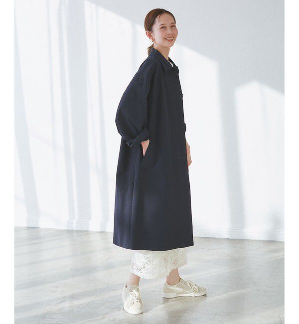 Rope&rsquo;Picnic「【撥水・花粉ガード】ステンカラーコート/スプリングコート」|ステンカラーコート|