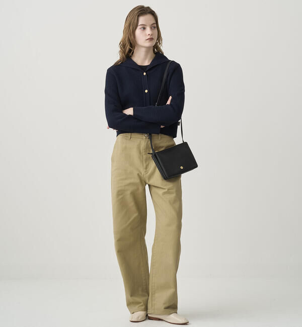  「ORCIVAL | ナッパレザー ジップポーチショルダーバッグ UNISEX」|ショルダー・メッセンジャー|