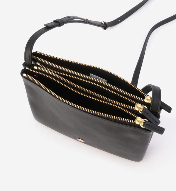  「ORCIVAL | ナッパレザー ジップポーチショルダーバッグ UNISEX」|ショルダー・メッセンジャー|