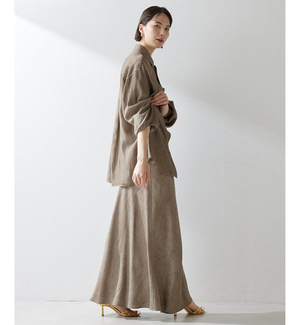  「ツイル顔料染めオーバーシャツ」|シャツ・ブラウス|
