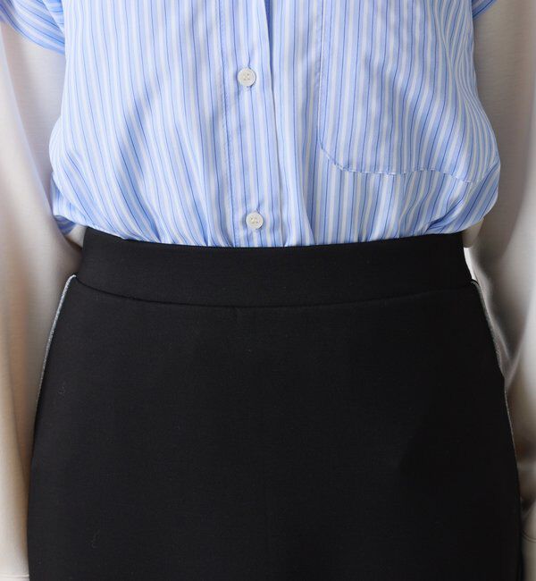  「【伸縮性◎】サイドラメダンボールタイトスカート/セレモニー」|スカート|