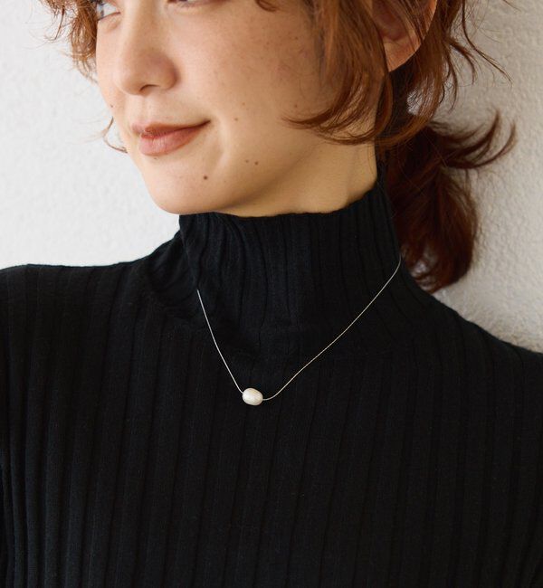  「【R.good（アールドットグッド）】パールポイントショートネックレス」|ブローチ・コサージュ|