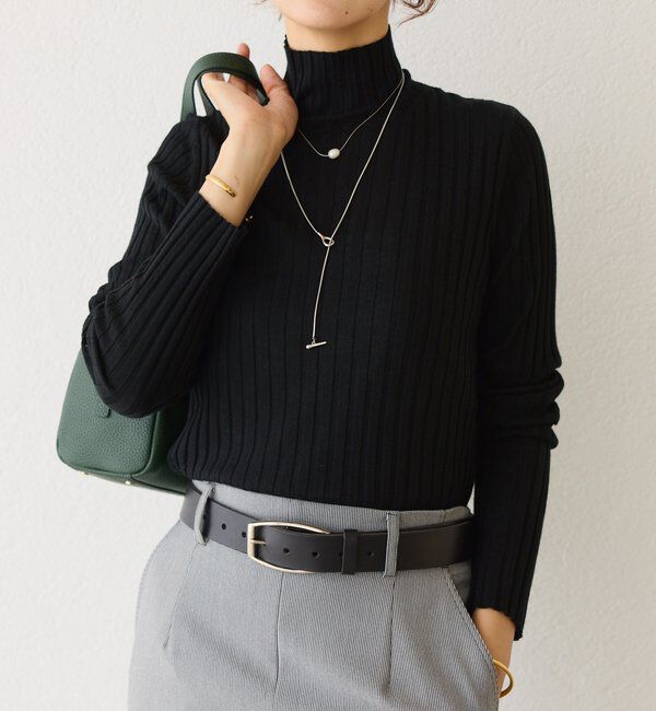  「【R.good（アールドットグッド）】パールポイントショートネックレス」|ブローチ・コサージュ|