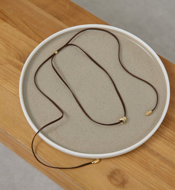  「ダブルトップコードネックレス」|リング|ゴールド