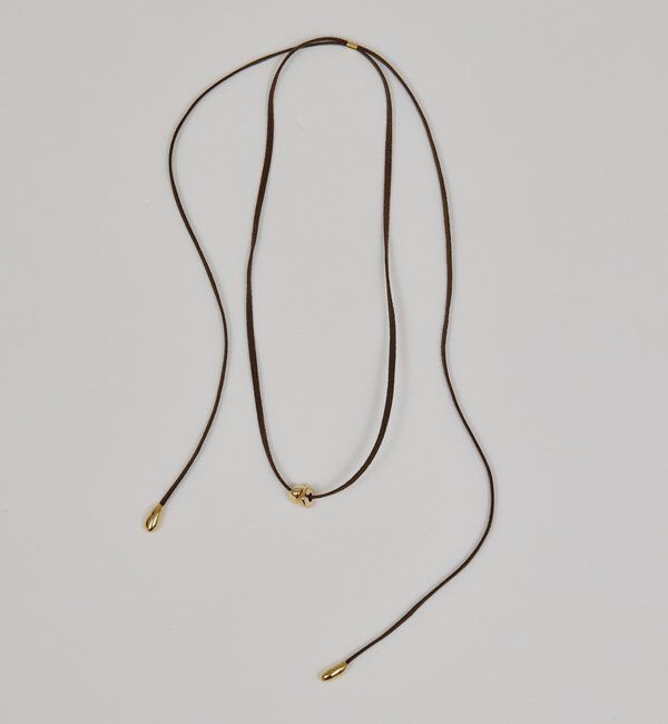  「ダブルトップコードネックレス」|リング|