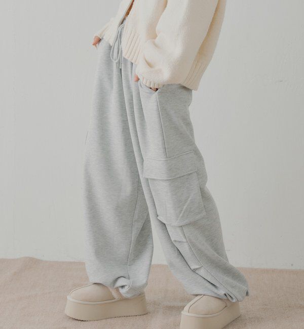  「ワイドカーゴパンツ」|チノ|