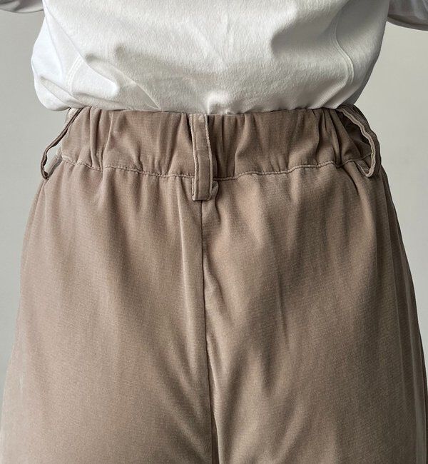  「ベロアワイドパンツ」|チノ|