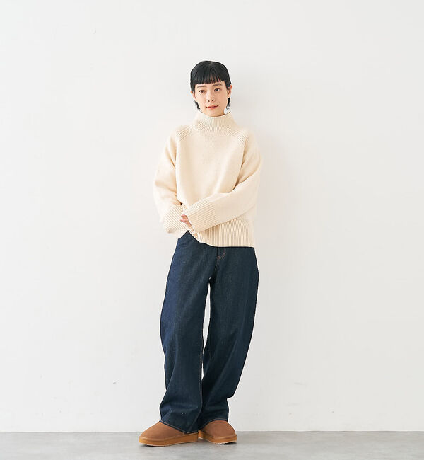 collex「ハイネック2WAYプルオーバー」|ニット・セーター|