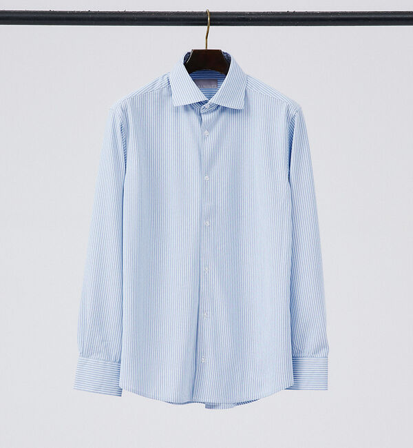 ABAHOUSE「【Comfeel】吸水速乾 長袖シャツ」|シャツ・ブラウス|ブルー系その他2