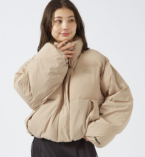 Rouge vif「25AW新色追加【KELTY/ケルティ】インサレーションクロップドジャケット /」|ダウン|ベージュ