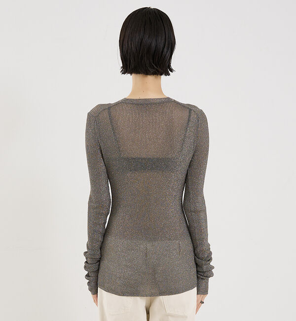 The Store by C' 「【COCUCA】ラメリブニット」|ニット・セーター|