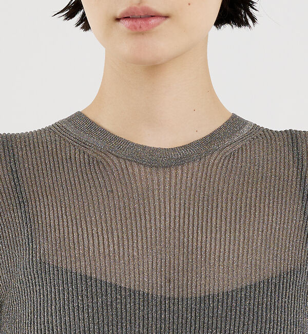 The Store by C' 「【COCUCA】ラメリブニット」|ニット・セーター|