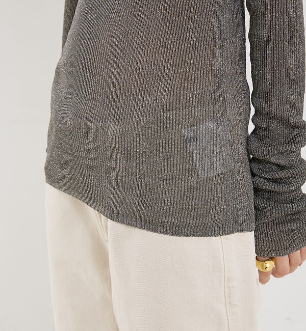 The Store by C' 「【COCUCA】ラメリブニット」|ニット・セーター|