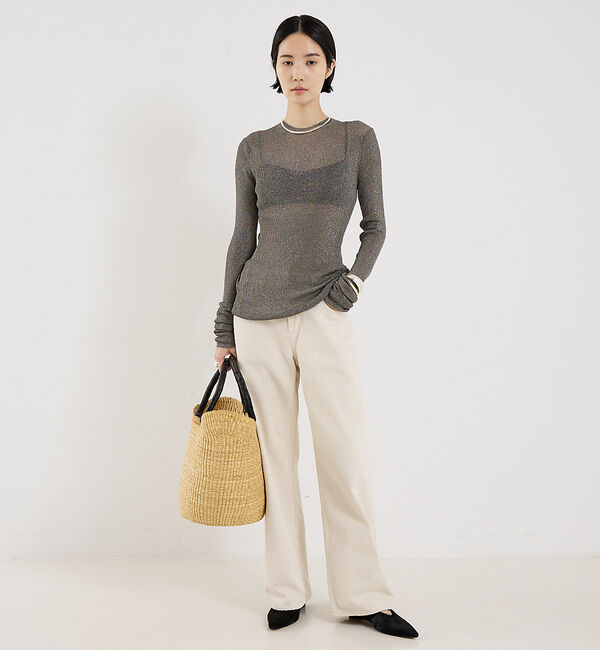 The Store by C' 「【COCUCA】ラメリブニット」|ニット・セーター|