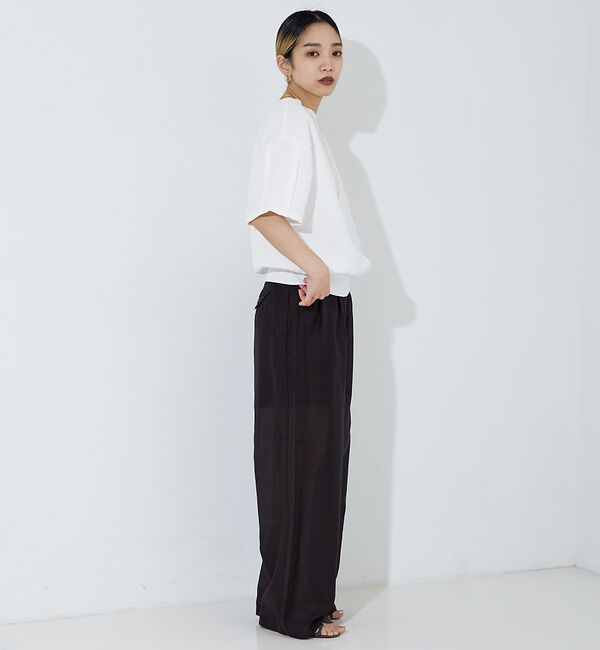 NOMINE「シワ加工 リンクル Tシャツ」|Tシャツ・カットソー|