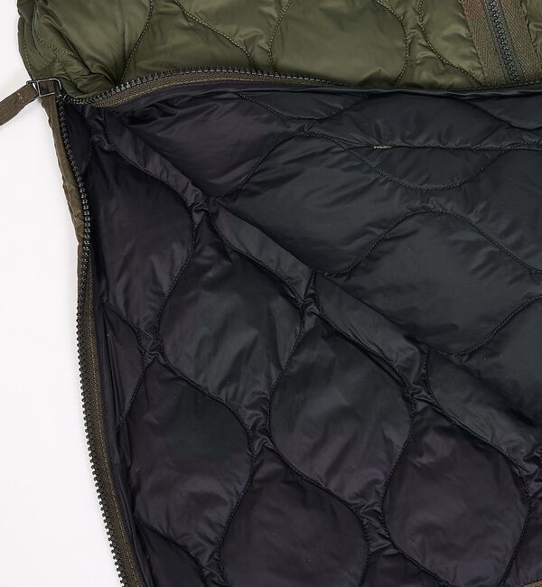 NOMINE「【TAION】ミリタリー Vネック Wジップ ダウンジャケット / ブルゾン」|ダウン|