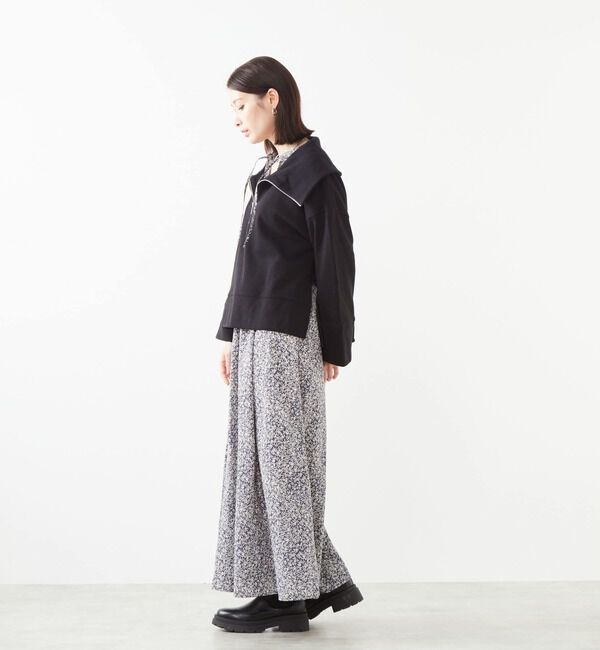 Soffitto「セーラーカラージップスウェット」|スウェット・ジャージ|