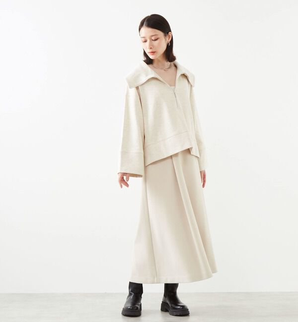 Soffitto「セーラーカラージップスウェット」|スウェット・ジャージ|