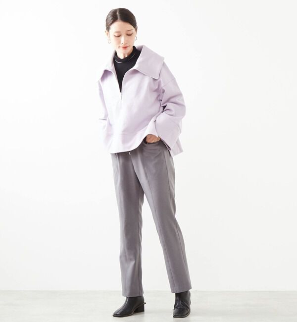 Soffitto「セーラーカラージップスウェット」|スウェット・ジャージ|