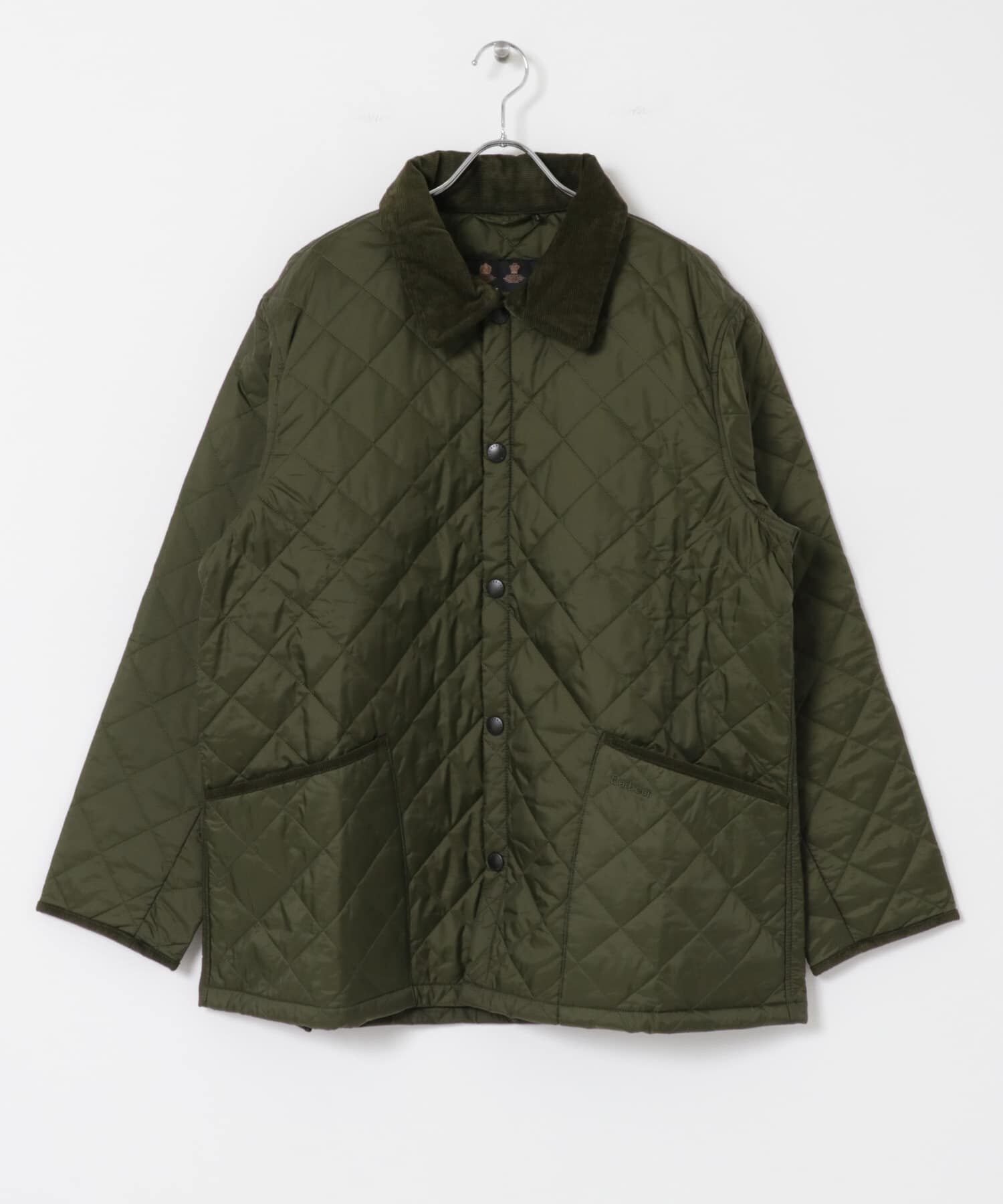 URBAN RESEARCH DOORS「LIDDESDALE QUILTED JACKET」|ノーカラーコート|