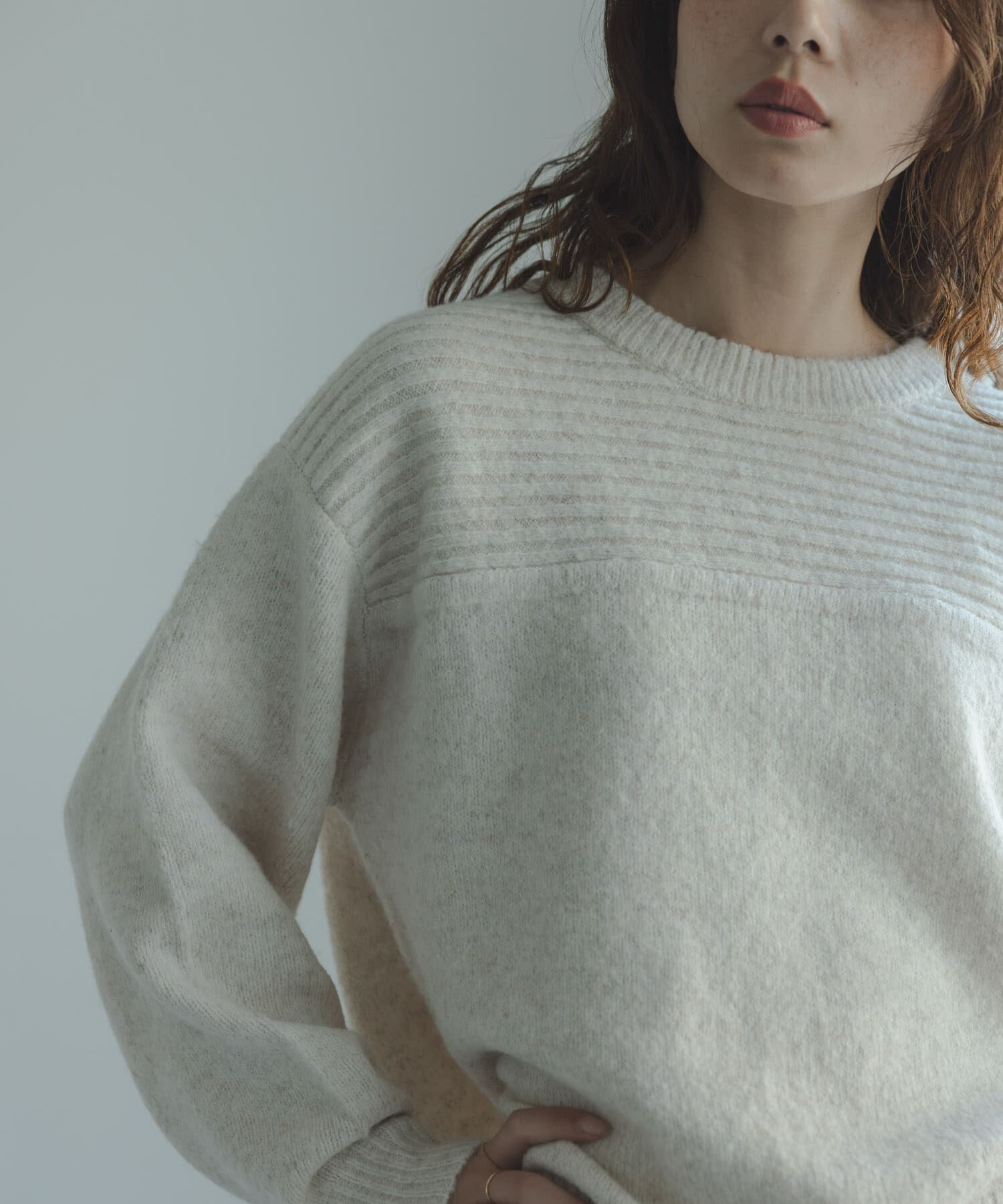 Sonny Label 「Wフェイス2wayニットプルオーバー」|ニット・セーター|