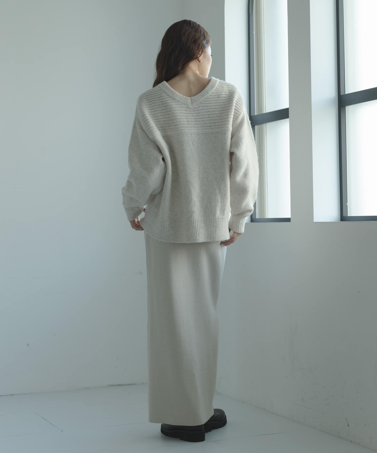 Sonny Label 「Wフェイス2wayニットプルオーバー」|ニット・セーター|