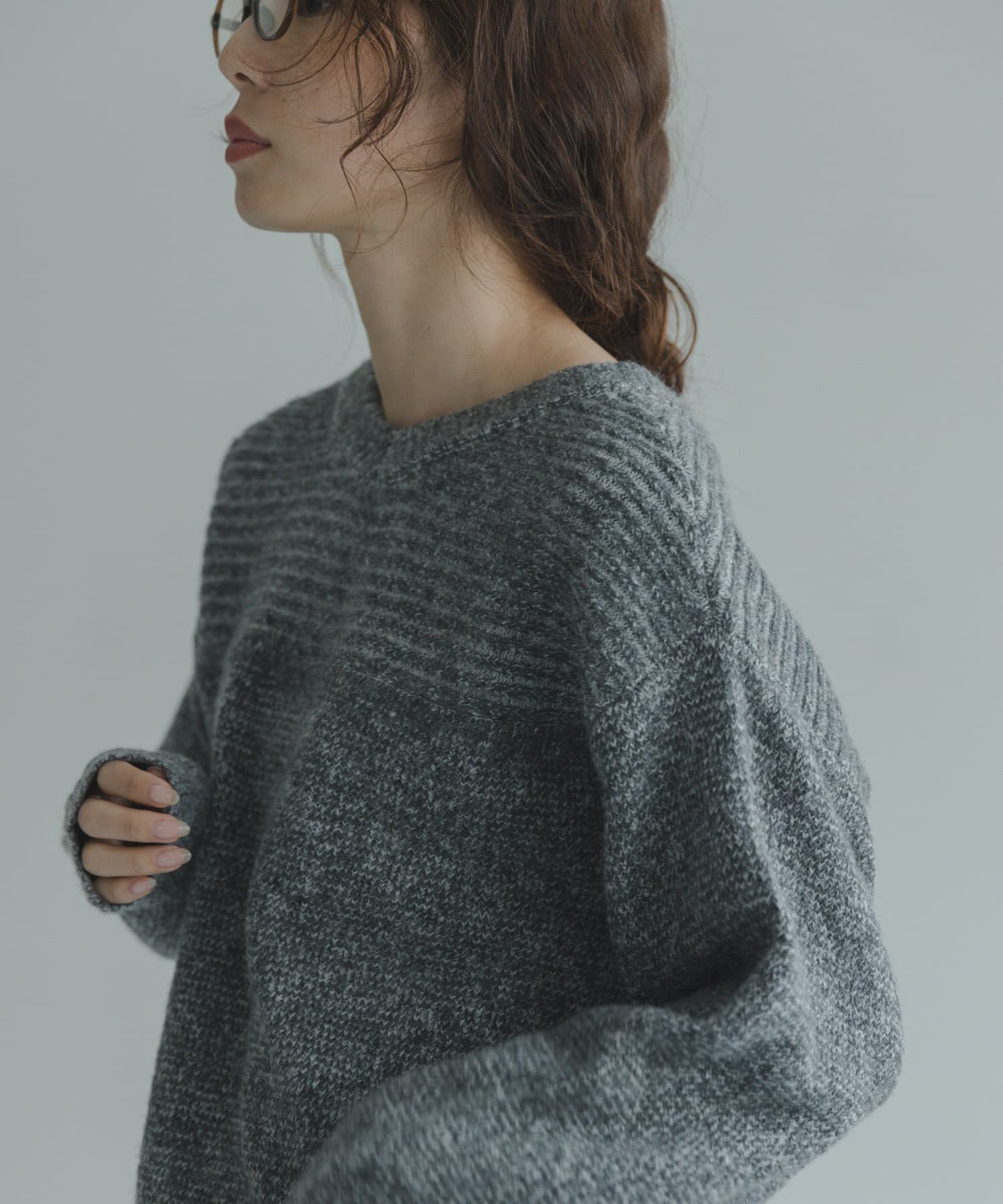 Sonny Label 「Wフェイス2wayニットプルオーバー」|ニット・セーター|