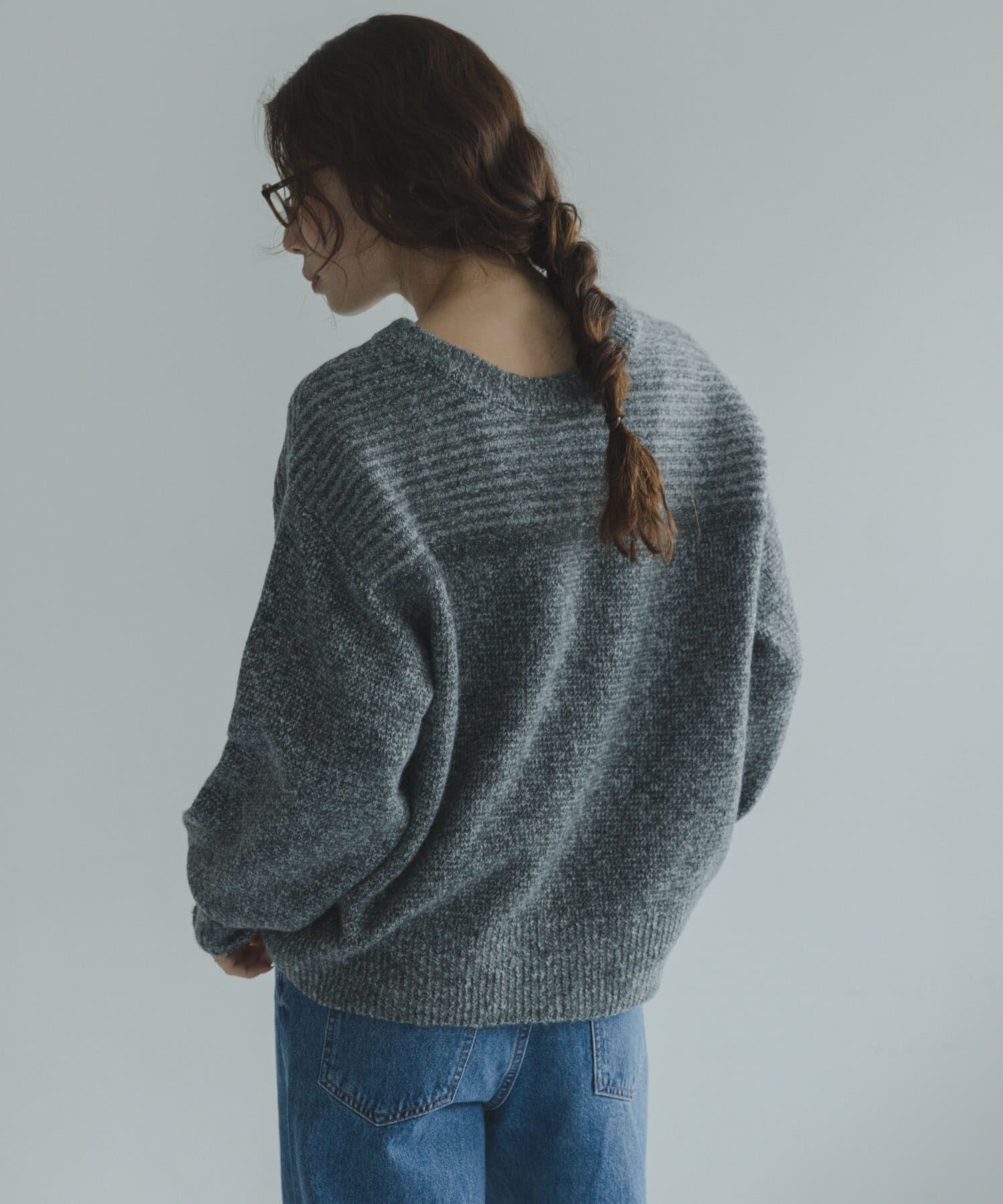 Sonny Label 「Wフェイス2wayニットプルオーバー」|ニット・セーター|